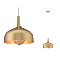 Kónická - P 77066 Závěsné svítidlo Embla II E27 zlatá kov - PAULMANN