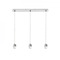 Vícečetná - RED R11775 MORE 60 stropní závěsná základna chrom 230V E27 3x42W - RED - DESIGN RENDL