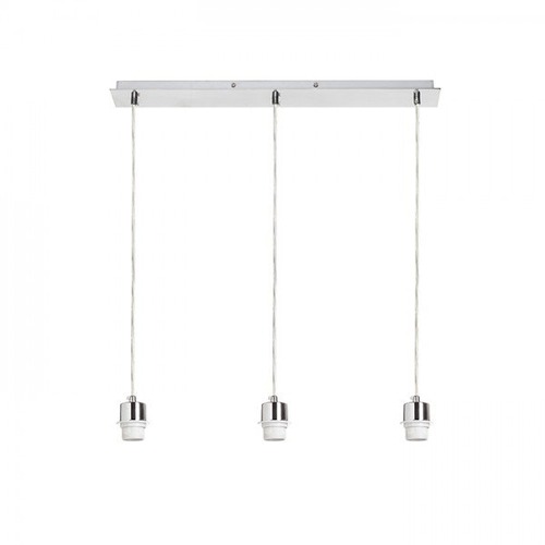 Vícečetná - RED R11775 MORE 60 stropní závěsná základna chrom 230V E27 3x42W - RED - DESIGN RENDL - foto 1