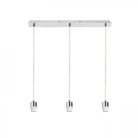 Vícečetná - RED R11775 MORE 60 stropní závěsná základna chrom 230V E27 3x42W - RED - DESIGN RENDL