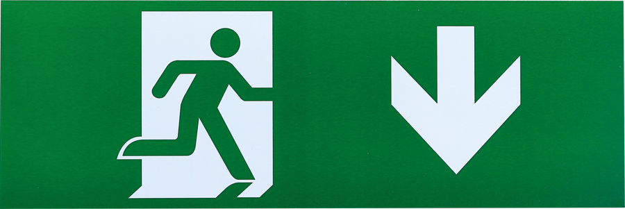 Spotřební materiál a příslušenství - Šipka dolů samolepky - foto 1