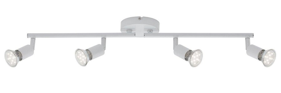 Bodová - BRI 2767-046 Bodové svítidlo 60,5 cm 4xGU10 12W 1000lm bílé - BRILONER - foto 1