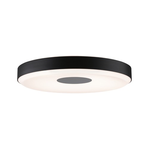 Kruhová - P 79518 LED stropní svítidlo 3-krokové-stmívatelné Puric Pane 2700K / 2.230V 23W stmívatelné černá/šedá - PAULMANN - foto 1