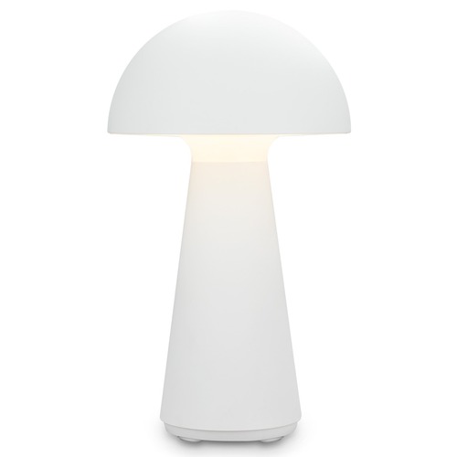 Na stůl - BRILO 7421016 LED nabíjecí stolní lampa 28 cm 2,6W 300lm bílé - BRILO - foto 1