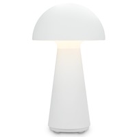 Na stůl - BRILO 7421016 LED nabíjecí stolní lampa 28 cm 2,6W 300lm bílé - BRILO