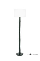 Stojací lampy - FAN I-SULTAN-PT-VER Stojací lampa Sultan (zelená + samet) kov + samet, 1 x E27, 15 W; lampa pr. 40 x 20 cm, konstrukce 40 x 158 cm - FANEUROPE