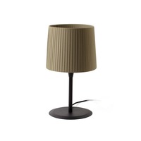 Stolní lampy dekorační - FARO 64311-40 SAMBA černá/skládaná zelená stolní lampa - FARO