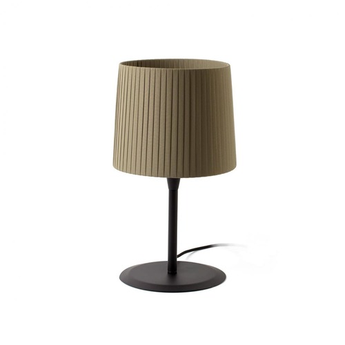 Stolní lampy dekorační - FARO 64311-40 SAMBA černá/skládaná zelená stolní lampa - FARO - foto 1