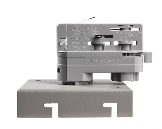 Lišty a příslušenství IVELA - IMPR 930579 Deko-Light 3-fázový adaptér pro stropní přisazené svítidlo Draconis  - LIGHT IMPRESSIONS - foto 1