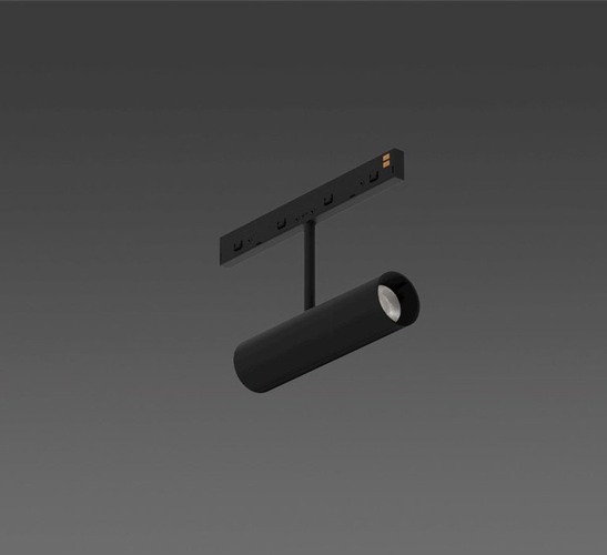 Lištové ALARIK - BPM 450022.01.BK-BK.38.ST.9.30.DA Svítidlo do lišty ALARIK NANO PATRICIA FLIP 23 černé 38º 4W 3000K DALI - BPM - foto 1