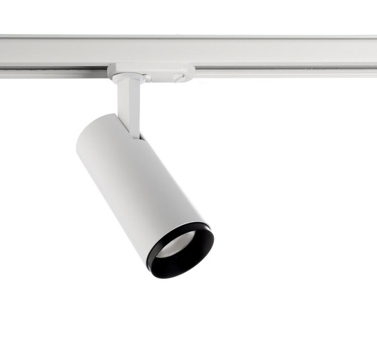 Svítidla - IMPR 707167 Deko-Light 1-fázový kolejnicový systém bodové svítidlo, Lucea, Tilt, 10 W, DIM, 2700 K, 220-240V bílá RAL 9016 - foto 1