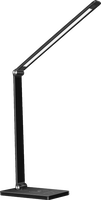 LED svítidla pro skříně a nábytek - Stolní lampa Bezdrátové nabíjení Černá CCT 5W