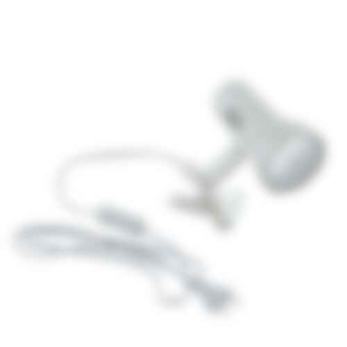 Stolní lampy s klipem - FAN SPOT-CARRERA-C Spotové svítidlo SPOT CARRERA bílá, klipsna 1xE27 21,3x14x14,5 cm - FANEUROPE - foto 1