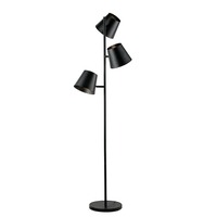 Stojací lampy - FAN I-COLT-PT3 GR Stojací lampa Piantana Colt, šedá, 3 x E27, 51 x 165 cm - FANEUROPE