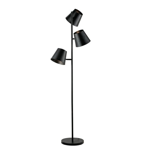 Stojací lampy - FAN I-COLT-PT3 GR Stojací lampa Piantana Colt, šedá, 3 x E27, 51 x 165 cm - FANEUROPE - foto 1