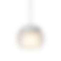 Lištové SMART.TRACK - OL 22-880-20-06/03 Závěsné svítidlo BALINO pro systém SMART.TRACK matný chrom 24V DC LED 2700K 1050lm 11,2W bílý adaptér + satin sklo - OLIGO