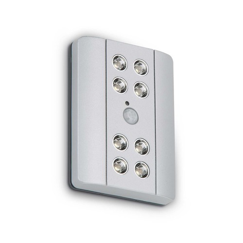 Přisazená - BRI 2255-081 LED Lero Indoor 11,6 cm 8x0,08W 7lm stříbrná - BRILONER - foto 1