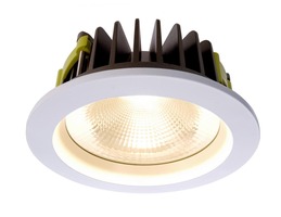 Kruhová - IMPR 565182 Stropní zápustné svítidlo COB 170 bílá 25W LED 3000K 2150lm - LIGHT IMPRESSIONS