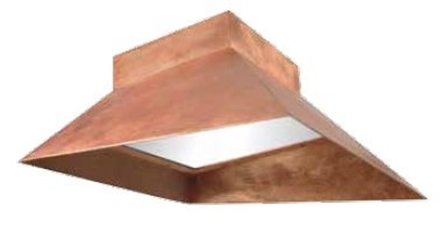 Hranatá - BPM 10228.95.PN.CL.OP.3K.IN7 Závěsné svítidlo CAROLINA SQUARE měď LED 3000K 182W 950x950mm (BPM 10228.95.PN.CL.OP.3K.IN7) - BPM - foto 1