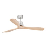 Ventilátory - FARO 33373DC LANTAU L stropní ventilátor, matný nikl/borovice s DC motorem - FARO