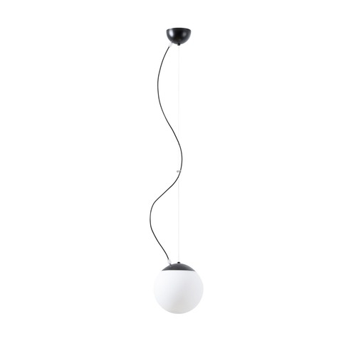 Koule - OS ADR61320 ADRIA L1 závěsné skleněné svítidlo černá / bílá IP40 3000 K 8W LED - OSMONT - foto 1
