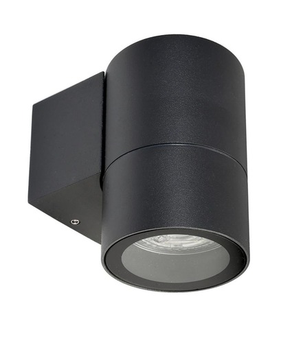 Nástěnná - IMPR 731130 Deko-Light nástěnné přisazené svítidlo Achernar Down GU10 1x max. 50,00 W 108 černošedá RAL 7021 - foto 1