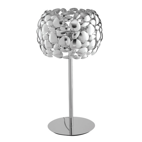 Stolní lampy dekorační - FAN I-DIONISO-LG-CR Stolní lampa Lume Dioniso, chrom, 1 x E27, 30 x 30 x 51 cm - FANEUROPE - foto 1