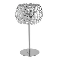 Stolní lampy dekorační - FAN I-DIONISO-LG-CR Stolní lampa Lume Dioniso, chrom, 1 x E27, 30 x 30 x 51 cm - FANEUROPE