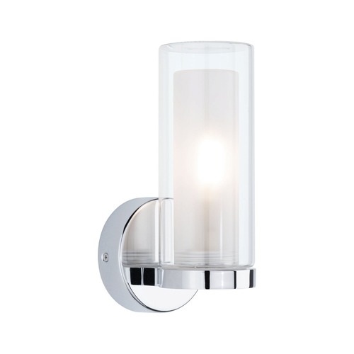 Dekorativní - P 71076 Selection Bathroom nástěnné svítidlo Luena IP44 E14 230V max. 20W chrom/sklo - PAULMANN - foto 1