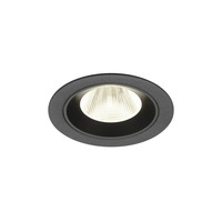 Kruhová - LA 1009631 NUMINOS® M Stropní vestavné svítidlo, 4000 K, 20°, IP20, kulaté, černé - BIG WHITE (SLV)