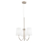 Dekorativní - FAN I-SALLY-3-NIK Závěsné svítidlo Sally niklová, 3xE14, 50 x 150 cm - FANEUROPE