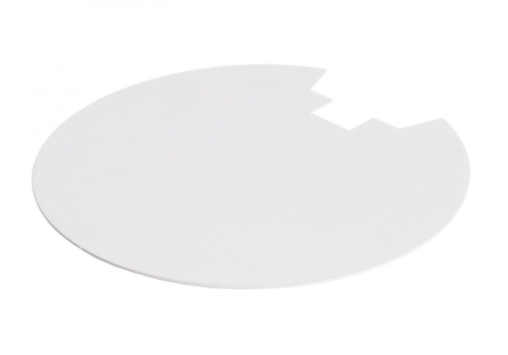 Stínidla, kryty, clony - IMPR 930334 Deko-Light kryt zadní bílá pro Serie Uni II - LIGHT IMPRESSIONS - foto 1