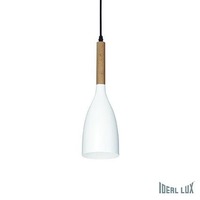 Kónická - ILUX 110745 Závěsné svítidlo Ideal Lux Manhattan SP1 bianco 110745 - IDEALLUX