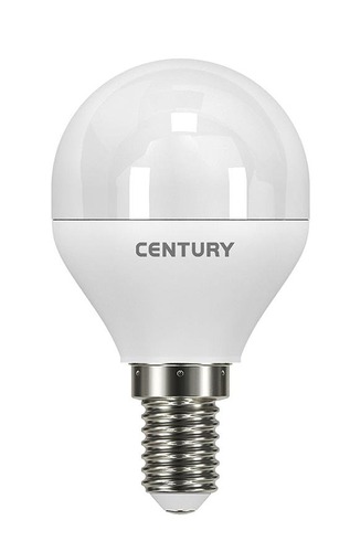 E14 - CEN ELH1G-031464BL LED ECOLINE MINI GLOBE 3W E14 6400K 250Lm 220d 45x82mm IP20 - CENTURY - foto 1