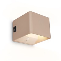 Nepřímé osvětlení - BRI 3879011 Borra nástěnné svítidlo - 1,5W, 100lm, bezdrátové, LED, s pohybovým čidlem, béžové - BRILONER