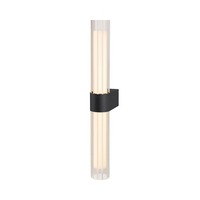 Podélná - LA 1007618 LYGANT double nástěnné přisazené svítidlo, 3000 K, 11 W, černá - BIG WHITE (SLV)