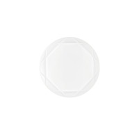 Plafoniéry - FAN I-ELIXIR-PL40 Stropní LED svítidlo Elixir, bílé, 24 W, 3520 lm, CCT, 40 x 6 cm - FANEUROPE