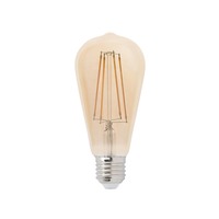 E27 - FARO 17433 LED žárovka dekorativní filament AMBER E27 5W 2200K DIM - FARO