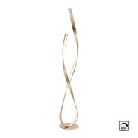 Stojací lampy - PN 720-12 LINDA LED stojací svítidlo, imitace plátkového zlata, design 3000K - PAUL NEUHAUS