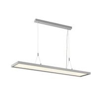 Podélná - LA 1006345 WORKLIGHT PD závěsné svítidlo stříbrné 57 W 5000 lm 4000 K CRI80 80° DALI - BIG WHITE (SLV)