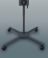 Germicidní - UV 966006 Stojan IN -MS1B pro germicidní zářič IN48AB černý - UVETTA