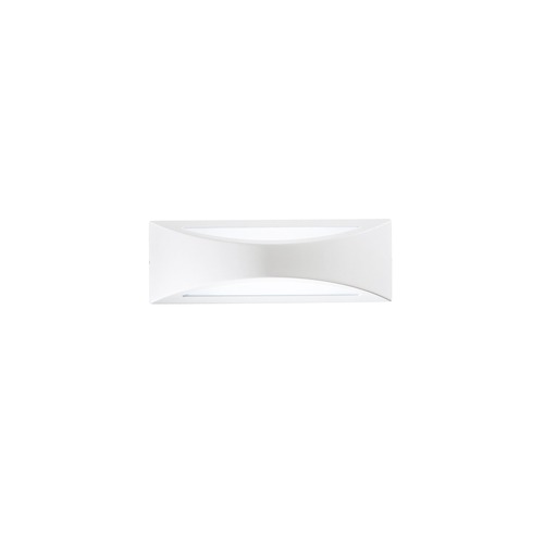 Nástěnná - FAN LED-W-WEISS-BCO Venkovní nástěnné svítidlo LED WEISS hliník bílá 16W 1800lm CCT IP65 35x12x11,3 cm - FANEUROPE - foto 1