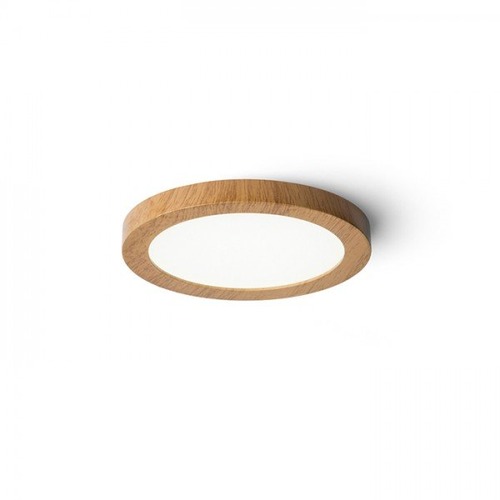 Kruhová - RED R13131 HUE R 9 DIMM zápustná dekor buk 230V LED 6W 3000K - RED - DESIGN RENDL - foto 1