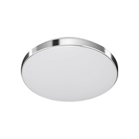 Kruhová - TF 318408TF TELEFUNKEN LED stropní svítidlo s čidlem, pr. 29 cm, 16 W, bílé-chrom - BRILONER