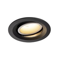 Kruhová - LA 1003560 NUMINOS® MOVE DL M vnitřní LED zápustné stropní svítidlo černá/bílá 2700 K 55° otočné a výkyvné - BIG WHITE (SLV)