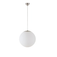 Koule - OS ADR60852 ADRIA S3 závěsné skleněné svítidlo kartáčovaná nerez / bílá IP40 4000 K 27W LED DALI - OSMONT