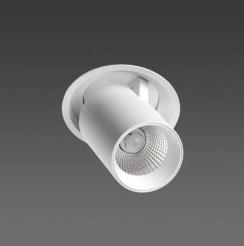 Kruhová - BPM 20115.03.RF.WH-WH.43.ST.9.30.DA AKCE - Zápustné svítidlo MARTORELL 90 s rámečkem bílé 43º 12W 3000K DALI - BPM lighting - foto 1