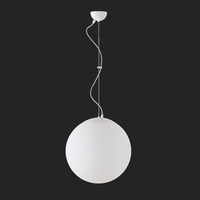 Nouzové osvětlení - OS ADR68830 ADRIA L3 závěsné skleněné svítidlo bílá IP40 4000 K 27W LED nouzové kombinované 1 h (původní kód OS 68830) - OSMONT