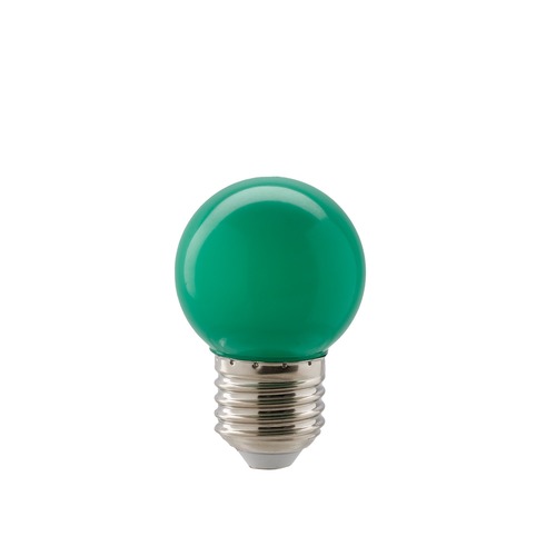 E27 - FAN KLASSIC-E27-VDE Žárovka LED E27, 1 W, 200 lm, zelená, 300 °, 45 x 80 mm, 15 000 h, CRI 80 - FANEUROPE - foto 1