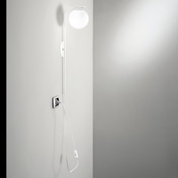 Dekorativní - FAN I-ODISSEO-AP1-BCO Nástěnné svítidlo ODISSEO, bílá, 1 x E14, 15 x 15 x 65,5 cm - FANEUROPE